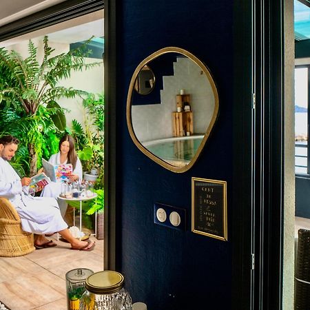 Blue Summer Vibes Duplex Studio For 4P, Ac, Sea View, Parking, Beach At 50M, Spa Access -3 ラシオタ エクステリア 写真
