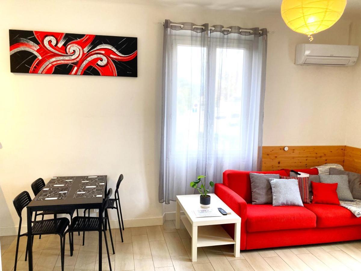 Blue Summer Vibes Duplex Studio For 4P, Ac, Sea View, Parking, Beach At 50M, Spa Access -3 ラシオタ エクステリア 写真
